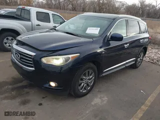 2015 Infiniti QX60 with VIN 5N1AL0MN6FC536536, listed as a IAAI auction lot 41392389 with 124,414 mi miles. Bid and sale history available at carsss.com. Image 20.