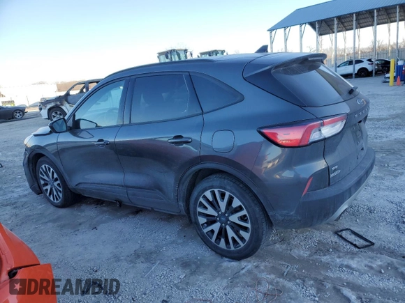 2020 Ford Escape SE Sport Hybrid with VIN 1FMCU0BZ9LUB67981, listed as a Copart auction lot 42164825 with 89,982 mi miles and Salvage Title. Bid and sale history available at carsss.com. Image 2.