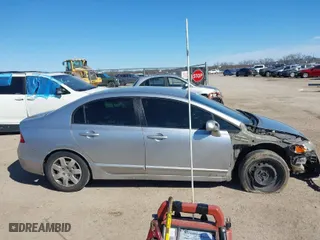 2008 Honda Civic Sdn LX with VIN 2HGFA16578H335068, listed as a IAAI auction lot 41665264 with 244,164 mi miles. Bid and sale history available at carsss.com. Image 13.