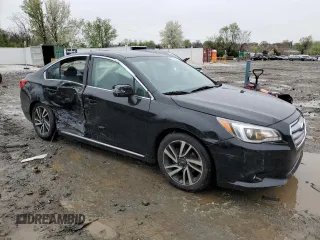 2017 Subaru Legacy Sport with VIN 4S3BNAS64H3052520, listed as a Copart auction lot 52047615 with 48,470 mi miles and Salvage Title. Bid and sale history available at carsss.com. Image 4.