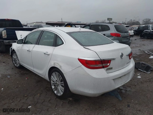 2014 Buick Verano with VIN 1G4PP5SK6E4143598, listed as a IAAI auction lot 41551129 with 235,223 mi miles. Bid and sale history available at carsss.com. Image 3.