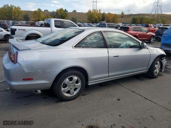 2001 Honda Accord Cpe EX with VIN 1HGCG31591A001648, listed as a Copart auction lot 76034144 with NaN miles and Salvage Title. Bid and sale history available at carsss.com. Image 3.