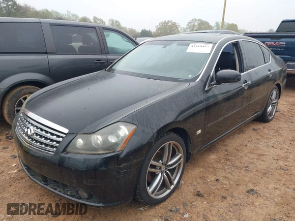2006 Infiniti M with VIN JNKAY01E76M103200, listed as a IAAI auction lot 41918457 with 173,126 mi miles. Bid and sale history available at carsss.com. Image 2.