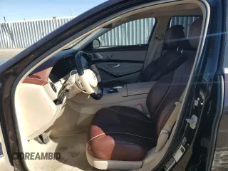 2018 Mercedes-Benz S 560 with VIN WDDUG8DB2JA369175, listed as a Copart auction lot 50404675 with 50,311 mi miles and Salvage Title. Bid and sale history available at carsss.com. Image 7.