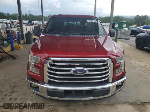 2015 Ford F-150 XL with VIN 1FTEW1CP3FFA62176, listed as a Copart auction lot 55364185 with 129,519 mi miles and Salvage title. Bid and sale history available at DreamBid. Image 5.