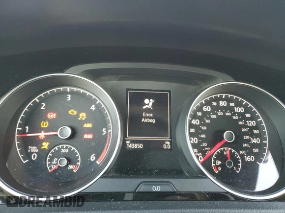 2015 Volkswagen Golf SportWagen TDI SEL with VIN 3VWCA7AU2FM503813, listed as a Copart auction lot 83393124 with 143,850 mi miles and Salvage Title. Bid and sale history available at carsss.com. Image 9.