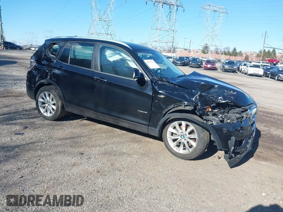 2016 BMW X3 xDrive28i with VIN 5UXWX9C56G0D70883, listed as a IAAI auction lot 41737774 with Not Provided miles and . Bid and sale history available at DreamBid. Image 1.