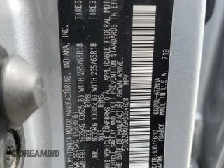 2021 Toyota Highlander L with VIN 5TDZZRAH5MS054628, listed as a Copart auction lot 51449925 with Not provided miles and Salvage title. Bid and sale history available at DreamBid. Image 13.