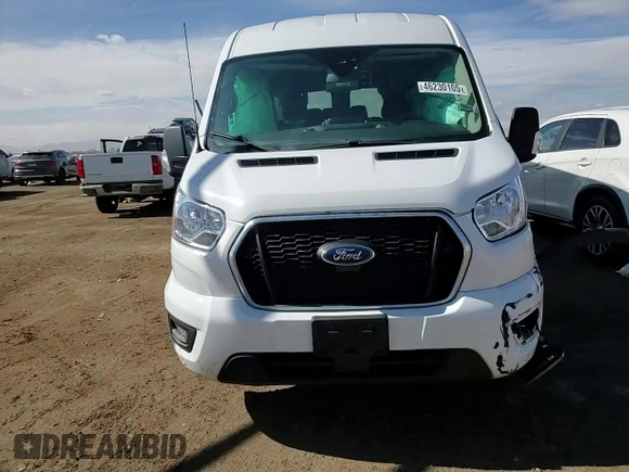 2021 Ford Transit XL с VIN 1FBAX2CG0MKA32417, выставлен на аукционе Copart как лот 46230105 с пробегом 62 649 миль миль и Списание • Salvage title. История ставок и продаж доступна на DreamBid. Изображение 12.