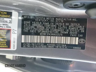 2017 Toyota Camry XLE with VIN 4T1BF1FK3HU632576, listed as a Copart auction lot 47666735 with 107,096 mi miles and Salvage Title. Bid and sale history available at carsss.com. Image 15.