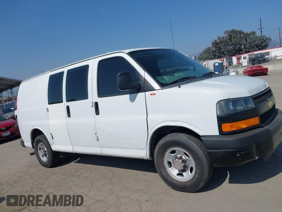 2013 Chevrolet Express Cargo with VIN 1GCWGFCB8D1902532, listed as a IAAI auction lot 42452764 with 95,113 mi miles and . Bid and sale history available at DreamBid. Image 13.