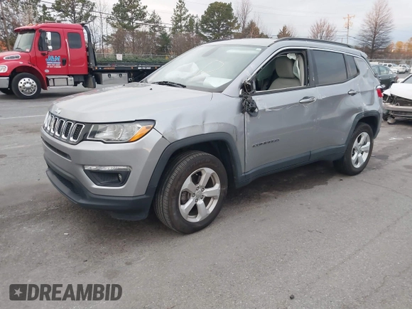 2018 Jeep Compass Altitude with VIN 3C4NJDBB5JT259158, listed as a IAAI auction lot 41752829 with 71,008 mi miles and . Bid and sale history available at carsss.com. Image 2.
