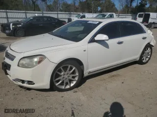 2008 Chevrolet Malibu LTZ with VIN 1G1ZK577684242998, listed as a Copart auction lot 51285445 with 160,855 mi miles and Salvage Title. Bid and sale history available at carsss.com. Image 1.
