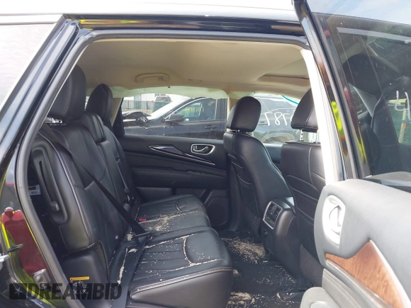 2014 Infiniti QX60 with VIN 5N1AL0MM4EC535228, listed as a IAAI auction lot 41900787 with 72,189 mi miles and . Bid and sale history available at carsss.com. Image 8.