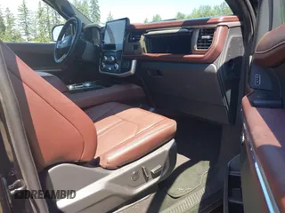 2024 Ford Expedition Limited with VIN 1FMJU2A86REA17924, listed as a IAAI auction lot 42768827 with 43,659 mi miles and . Bid and sale history available at DreamBid. Image 5.