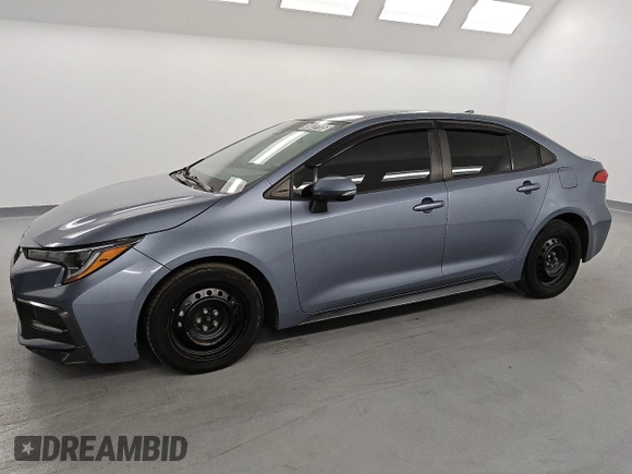 2020 Toyota Corolla SE with VIN 5YFS4RCE3LP051558, listed as a Copart auction lot 49820105 with 88,509 mi miles and Clean Title. Bid and sale history available at DreamBid. Image 1.