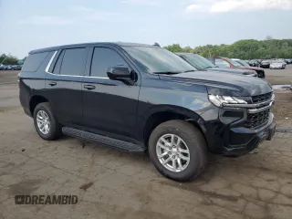 2023 Chevrolet Tahoe Commercial with VIN 1GNSKLED5PR319486, listed as a Copart auction lot 60391125 with 10,473 mi miles and Salvage title. Bid and sale history available at DreamBid. Image 4.