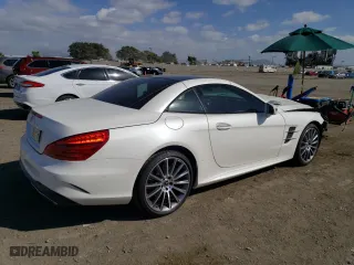 2019 Mercedes-Benz SL-Class SL 550 with VIN WDDJK7DAXKF057158, listed as a Copart auction lot 46676994 with 42,526 mi miles. Bid and sale history available at carsss.com. Image 3.
