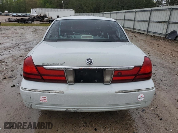 2003 Mercury Grand Marquis GS Convenience z VIN 2MEFM74W53X702387, wystawiony jako Copart lot #52852475 z przebiegiem 246 543 mil mil oraz Szkoda całkowita • Salvage title. Historia ofert i sprzedaży dostępna na DreamBid. Obrazek 6.