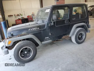 2004 Jeep Wrangler X with VIN 1J4FA39S14P721948, listed as a Copart auction lot 55998195 with Not Provided miles and Clean Title. Bid and sale history available at DreamBid. Image 1.