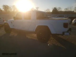 2021 Jeep Gladiator Overland with VIN 1C6HJTFG3ML532666, listed as a Copart auction lot 46530475 with 38,465 mi miles and Non Repairable. Bid and sale history available at carsss.com. Image 2.