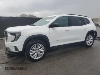 2024 GMC Acadia AWD Elevation z VIN 1GKENNKS4RJ216089, wystawiony jako Copart lot #46074235 z przebiegiem 4993 mil mil oraz Nie do naprawy. Historia ofert i sprzedaży dostępna na DreamBid. Obrazek 1.
