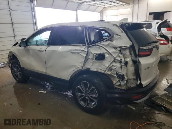 2020 Honda CR-V EX with VIN 5J6RW2H5XLL019024, listed as a Copart auction lot 45928875 with Not provided miles and Salvage title. Bid and sale history available at DreamBid. Image 2.