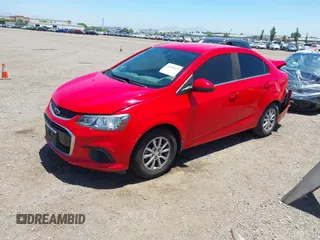 2018 Chevrolet Sonic LT with VIN 1G1JD5SG3J4123567, listed as a IAAI auction lot 42494476 with 44,431 mi miles and . Bid and sale history available at DreamBid. Image 2.