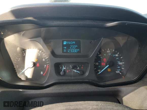 2018 Ford Transit with VIN 1FTYR1CM7JKA56794, listed as a Copart auction lot 49447395 with 123,088 mi miles and Salvage Title. Bid and sale history available at DreamBid. Image 9.