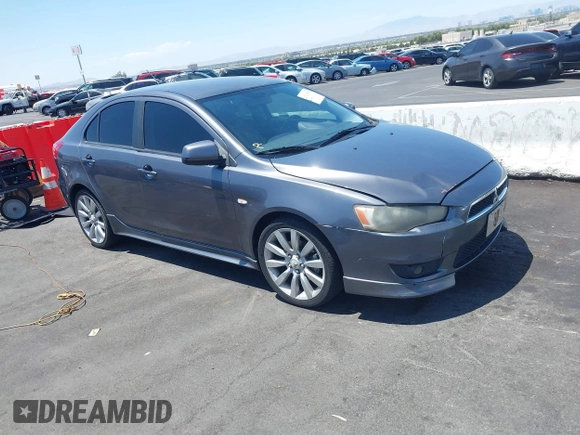2010 Mitsubishi Lancer GTS z VIN JA32X8HW6AU005689, wystawiony jako IAAI lot #42467923 z przebiegiem 166 508 mil mil oraz . Historia ofert i sprzedaży dostępna na DreamBid. Obrazek 1.