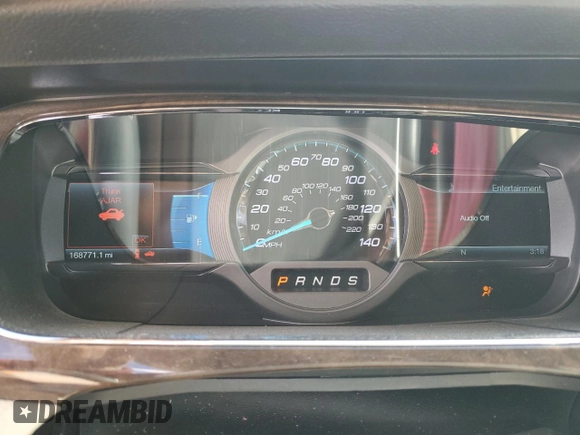 2013 Ford Taurus Limited with VIN 1FAHP2F86DG100713, listed as a Copart auction lot 52599085 with 168,771 mi miles and Salvage title. Bid and sale history available at DreamBid. Image 9.