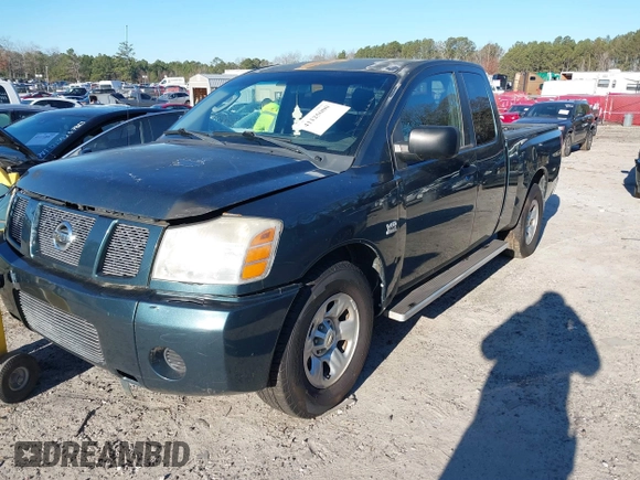 2004 Nissan Titan XE with VIN 1N6AA06A74N515598, listed as a IAAI auction lot 41125000 with 235,429 mi miles and . Bid and sale history available at DreamBid. Image 2.