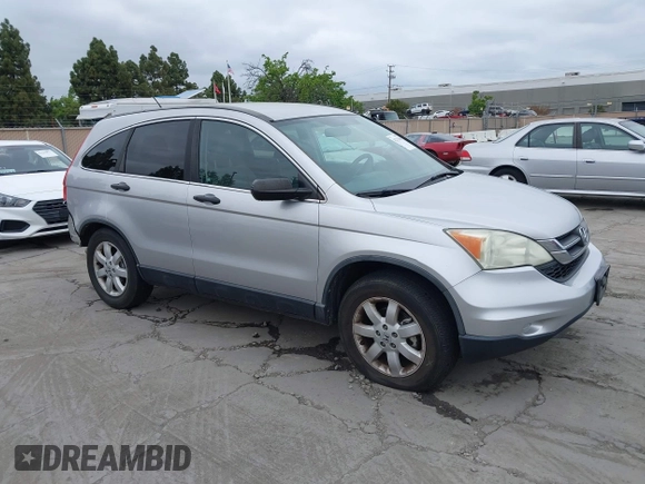 2011 Honda CR-V SE with VIN 5J6RE4H45BL090202, listed as a IAAI auction lot 42121560 with 156,614 mi miles. Bid and sale history available at carsss.com. Image 1.