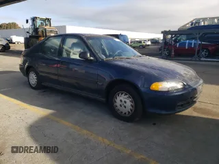 1995 Honda Civic DX z VIN 1HGEG8646SL012635, wystawiony jako Copart lot #81045074 z przebiegiem 167 736 mil mil oraz Czysty tytuł • Clean title. Historia ofert i sprzedaży dostępna na DreamBid. Obrazek 4.