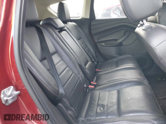 2015 Ford Escape Titanium with VIN 1FMCU9J91FUA26624, listed as a IAAI auction lot 40854175 with 132,313 mi miles. Bid and sale history available at carsss.com. Image 8.
