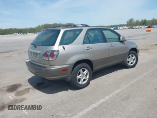 2001 Lexus RX 300 with VIN JTJHF10U410167728, listed as a IAAI auction lot 42094435 with 255,704 mi miles. Bid and sale history available at carsss.com. Image 4.