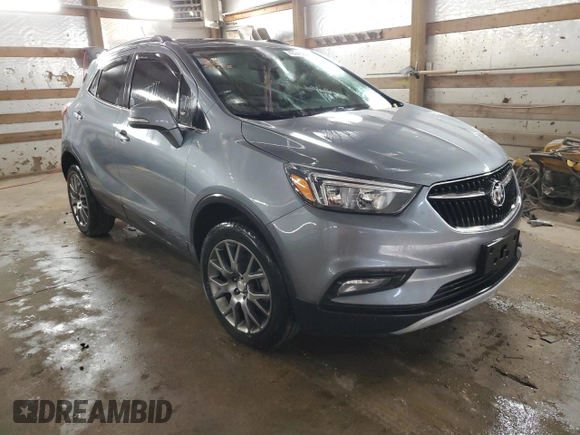 2019 Buick Encore Sport Touring with VIN KL4CJ2SB8KB833163, listed as a Copart auction lot 43343885 with 67,207 mi miles and Salvage Title. Bid and sale history available at DreamBid. Image 4.