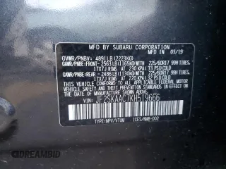 2019 Subaru Forester with VIN JF2SKAAC7KH519666, listed as a Copart auction lot 43838415 with 53,249 mi miles and Salvage Title. Bid and sale history available at carsss.com. Image 12.