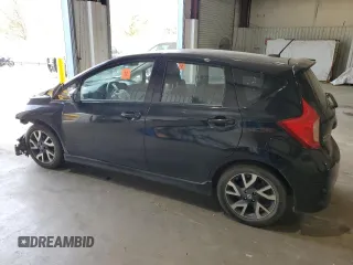 2016 Nissan Note SL with VIN 3N1CE2CP5GL409338, listed as a Copart auction lot 50560435 with 57,261 mi miles and Salvage title. Bid and sale history available at DreamBid. Image 2.
