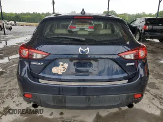 2015 Mazda 3 S Grand Touring with VIN JM1BM1M30F1259579, listed as a Copart auction lot 58244985 with 113,823 mi miles and Salvage title. Bid and sale history available at DreamBid. Image 6.