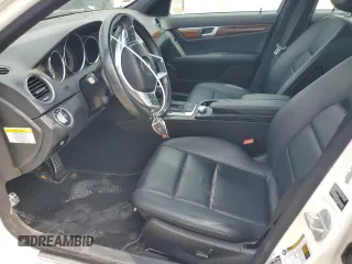 2014 Mercedes-Benz C 250 Sport with VIN WDDGF4HB3EG232798, listed as a Copart auction lot 55451045 with 67,581 mi miles and Salvage Title. Bid and sale history available at DreamBid. Image 7.