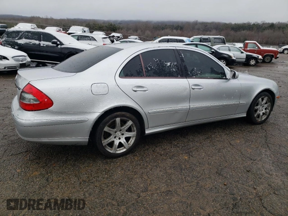 2007 Mercedes-Benz E 350 with VIN WDBUF56XX7B044148, listed as a Copart auction lot 87456714 with 198,152 mi miles and Salvage Title. Bid and sale history available at carsss.com. Image 3.