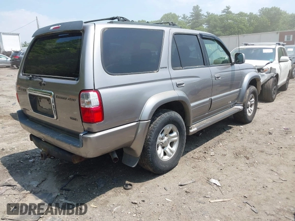 2002 Toyota 4Runner Limited z VIN JT3HN87R520367099, wystawiony jako IAAI lot #42471761 z przebiegiem 145 952 mil mil oraz . Historia ofert i sprzedaży dostępna na DreamBid. Obrazek 4.