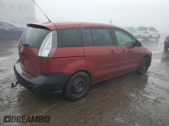 2008 Mazda 5 Sport with VIN JM1CR293380308299, listed as a Copart auction lot 86131404 with 297,735 mi miles and Salvage Title. Bid and sale history available at carsss.com. Image 3.