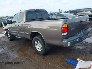 2001 Toyota Tundra SR5 with VIN 5TBRT34111S193107, listed as a IAAI auction lot 41805425 with 148,622 mi miles and . Bid and sale history available at DreamBid. Image 3.