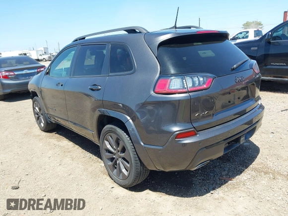 2019 Jeep Cherokee Limited with VIN 1C4PJMDX7KD460830, listed as a IAAI auction lot 41987186 with 118,202 mi miles and . Bid and sale history available at DreamBid. Image 3.