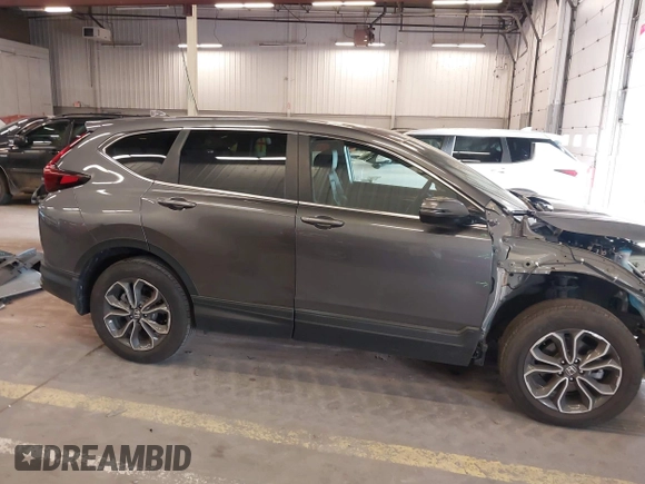 2022 Honda CR-V EX-L with VIN 2HKRW2H89NH642061, listed as a IAAI auction lot 42013941 with 20,029 mi miles. Bid and sale history available at carsss.com. Image 14.