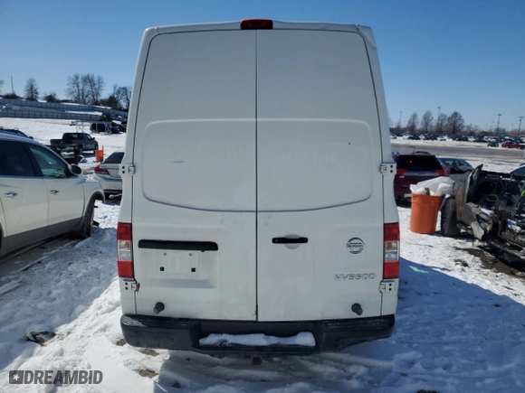 2019 Nissan NV Cargo SV with VIN 1N6AF0LY5KN804818, listed as a Copart auction lot 46270265 with 0 mi miles and Salvage Title. Bid and sale history available at carsss.com. Image 6.