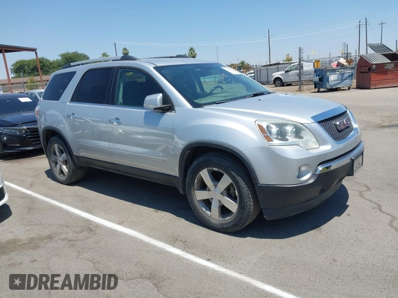 2010 GMC Acadia SLT1 with VIN 1GKLRMED8AJ113832, listed as a IAAI auction lot 42620993 with 95,819 mi miles and . Bid and sale history available at DreamBid. Image 1.
