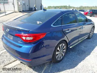 2015 Hyundai Sonata 2.4L Sport with VIN 5NPE34AF9FH107616, listed as a IAAI auction lot 41867858 with 108,508 mi miles. Bid and sale history available at carsss.com. Image 4.